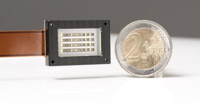 Transparent OLED microdisplays, Fruanhofer IPMS photo