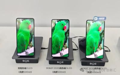 TADF-Tandem AMOLED prototype, BOE IPC 2024