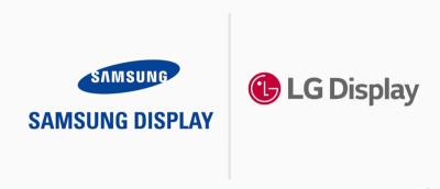 Samsung Display and LG Display - logos image