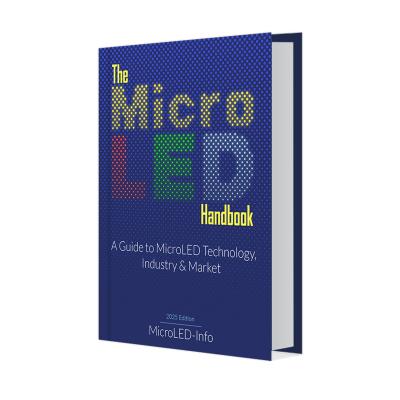 The MicroLED Handbook, 2025 cover