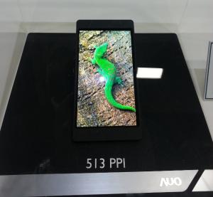 AUO 5.7'' 513 PPI AMOLED prototype (SID 2014)