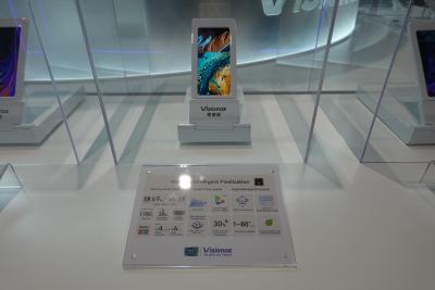 Visionox ViP OLED panel and spec, Displayweek 2024