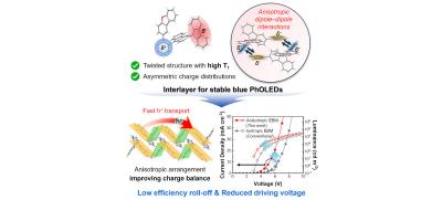 Interlayer for stable blue PHOLEDs (UNIST)