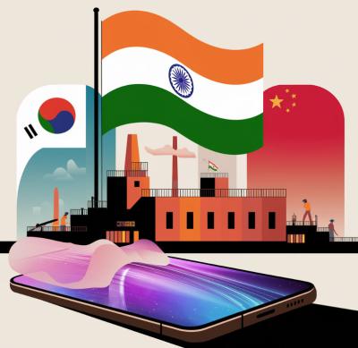 India OLED industry, vs China and Korea